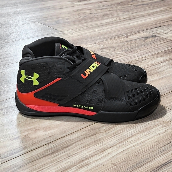 Under Armour Hovr Silencer Track Running Shoes Mens Size 10 - Womens 11.5 Black - Picture 1 of 5